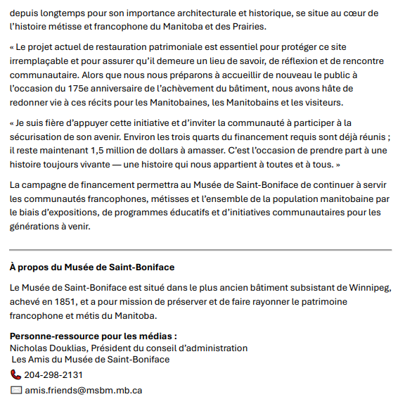 communiqué de presse 2026 jan 2